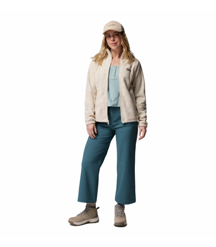 Columbia Γυναικεία Ζακέτα Benton Springs Printed Full Zip Dark Stone Flowfalls- tokatlis.gr