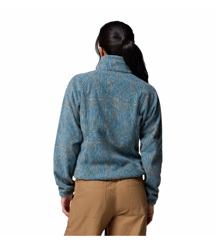 Columbia Γυναικεία Ζακέτα Benton Springs Printed Full Zip Everblue Flowfalls- tokatlis.gr