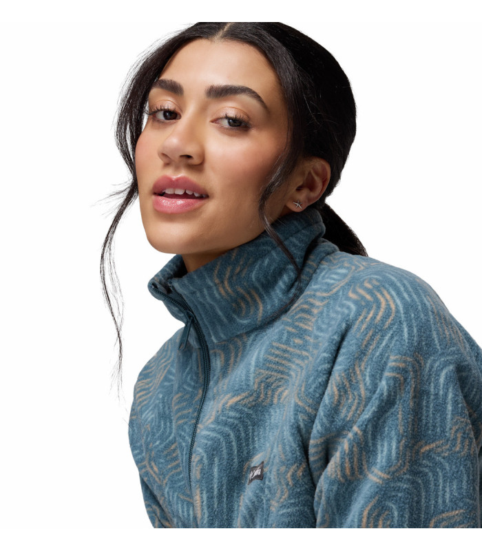 Columbia Γυναικεία Ζακέτα Benton Springs Printed Full Zip Everblue Flowfalls- tokatlis.gr