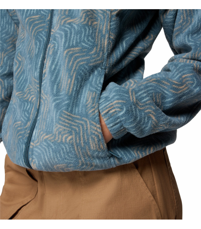 Columbia Γυναικεία Ζακέτα Benton Springs Printed Full Zip Everblue Flowfalls- tokatlis.gr