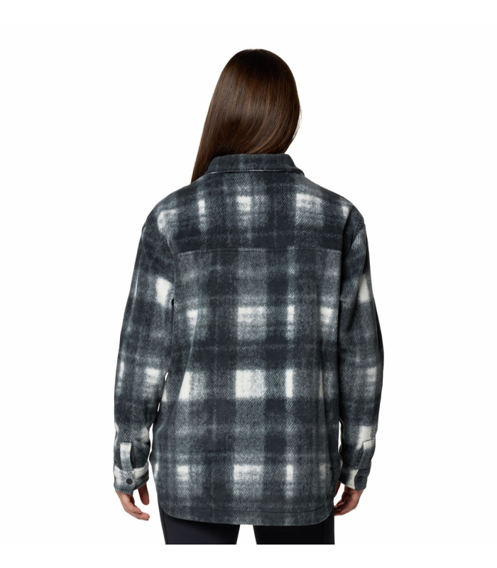 Columbia Γυναικεία Μπλούζα Benton Springs Shirt Jacket II Chalk- tokatlis.gr