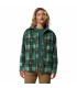 Columbia Γυναικεία Μπλούζα Benton Springs Shirt Jacket II Rain Forest Omblur- tokatlis.gr