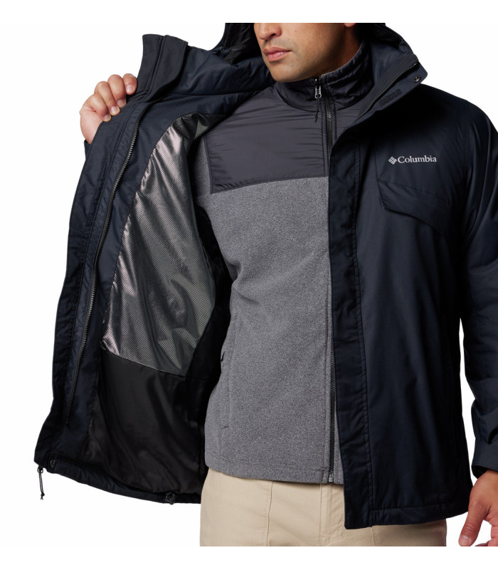 Columbia Ανδρικό Μπουφάν Bugaboo III Fleece Interchange Jacket Black- tokatlis.gr