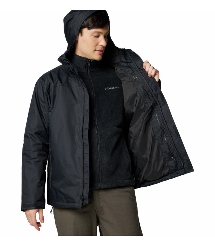 Columbia Ανδρικό Μπουφάν Tunnel Falls II Interchange Jacket Black- tokatlis.gr