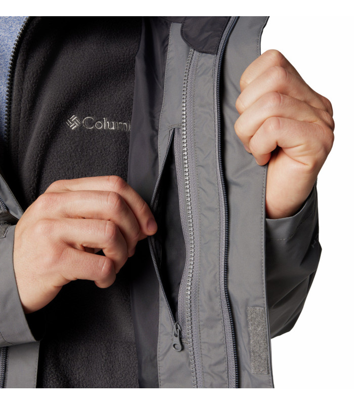 Columbia Ανδρικό Μπουφάν Tunnel Falls™ II Interchange Jacket City Grey- tokatlis.gr