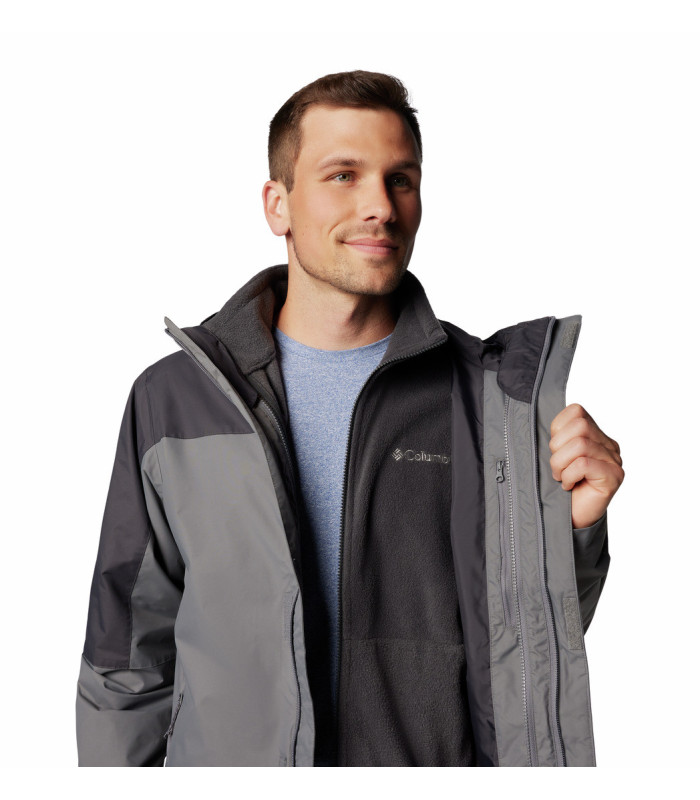 Columbia Ανδρικό Μπουφάν Tunnel Falls™ II Interchange Jacket City Grey- tokatlis.gr
