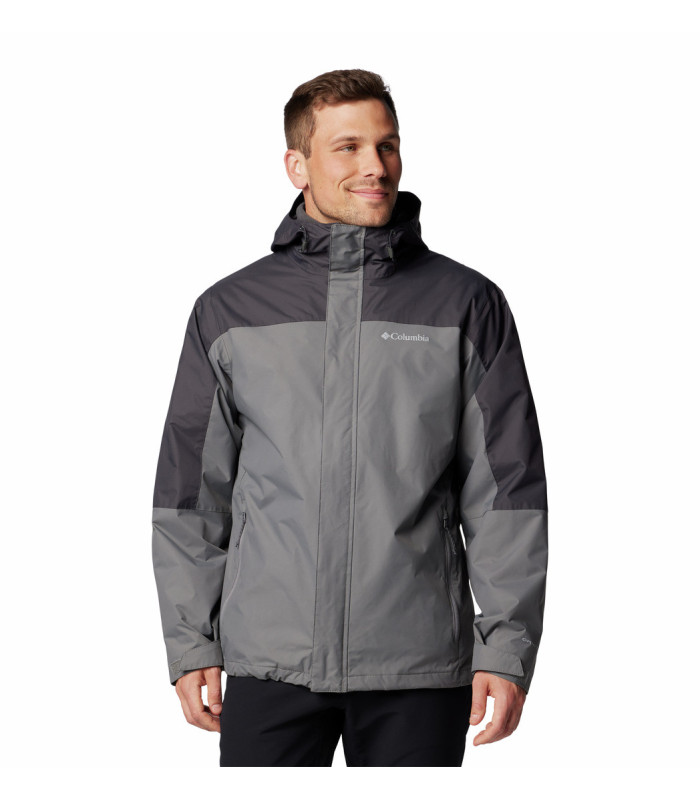 Columbia Ανδρικό Μπουφάν Tunnel Falls™ II Interchange Jacket City Grey- tokatlis.gr