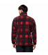 Columbia Ανδρική Ζακέτα Steens Mountain Printed Jacket Red Omblur - tokatlis.gr