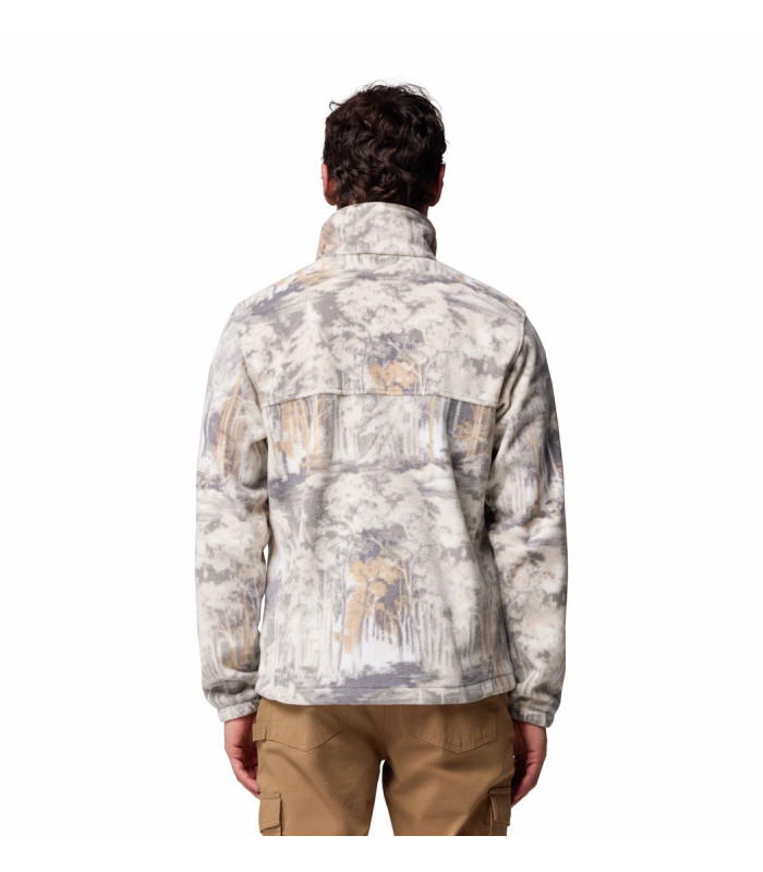 Columbia Ανδρική Ζακέτα Steens Mountain Printed Jacket City Grey Deschutestrees- tokatlis.gr