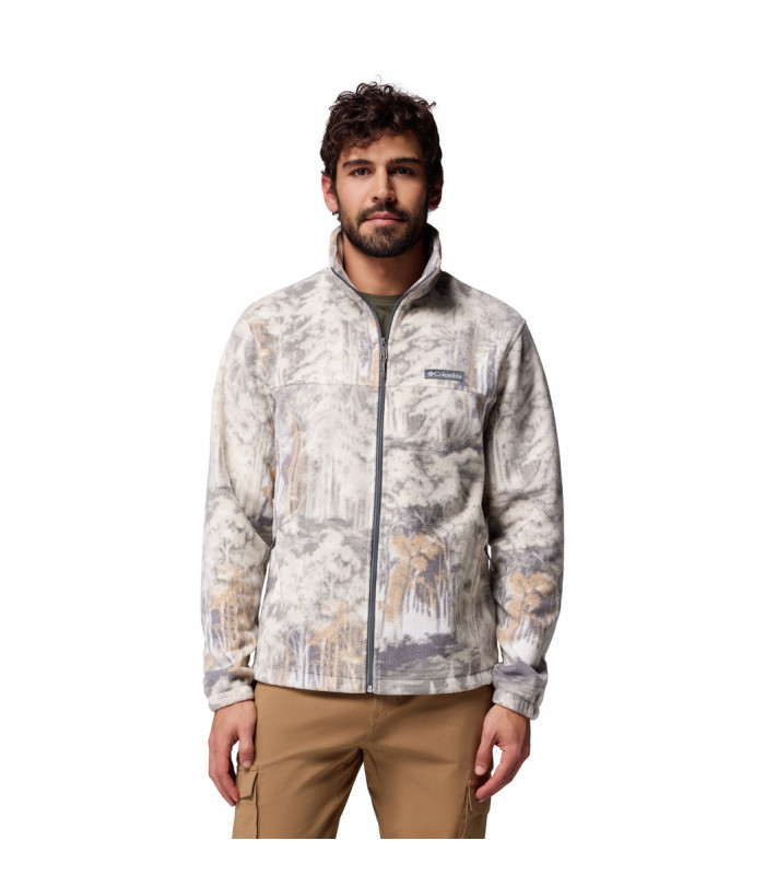 Columbia Ανδρική Ζακέτα Steens Mountain Printed Jacket City Grey Deschutestrees- tokatlis.gr