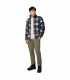 Columbia Ανδρική Ζακέτα Steens Mountain™ Printed Jacket Chalk Omblur- tokatlis.gr