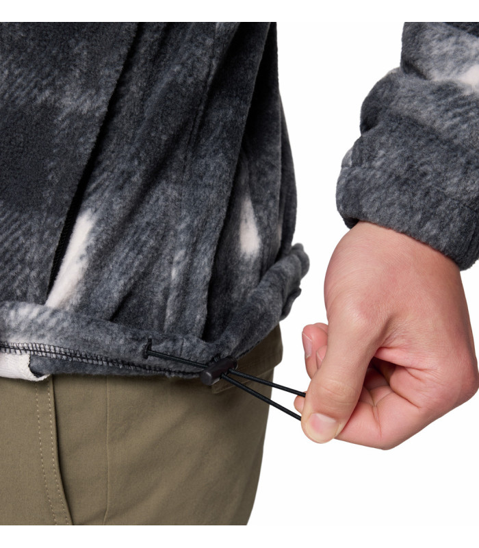 Columbia Ανδρική Ζακέτα Steens Mountain Printed Jacket Chalk Omblur- tokatlis.gr