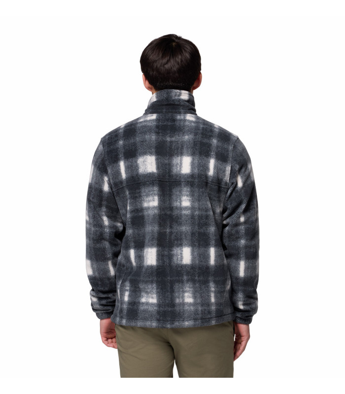 Columbia Ανδρική Ζακέτα Steens Mountain Printed Jacket Chalk Omblur- tokatlis.gr