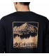 Columbia Ανδρική Μπλούζα CSC™ Seasonal Logo LS Tee  Black/ Meadowland- tokatlis.gr