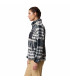 Columbia Γυναικεία Ζακέτα West Bend Print II Full Zip Black Herringplaid- tokatlis.gr