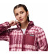 Columbia Γυναικεία Ζακέτα West Bend Print II Full Zip  Rich Wine Herringplaid- tokatlis.gr