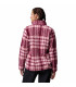 Columbia Γυναικεία Ζακέτα West Bend Print II Full Zip  Rich Wine Herringplaid- tokatlis.gr