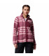 Columbia Γυναικεία Ζακέτα West Bend Print II Full Zip  Rich Wine Herringplaid- tokatlis.gr