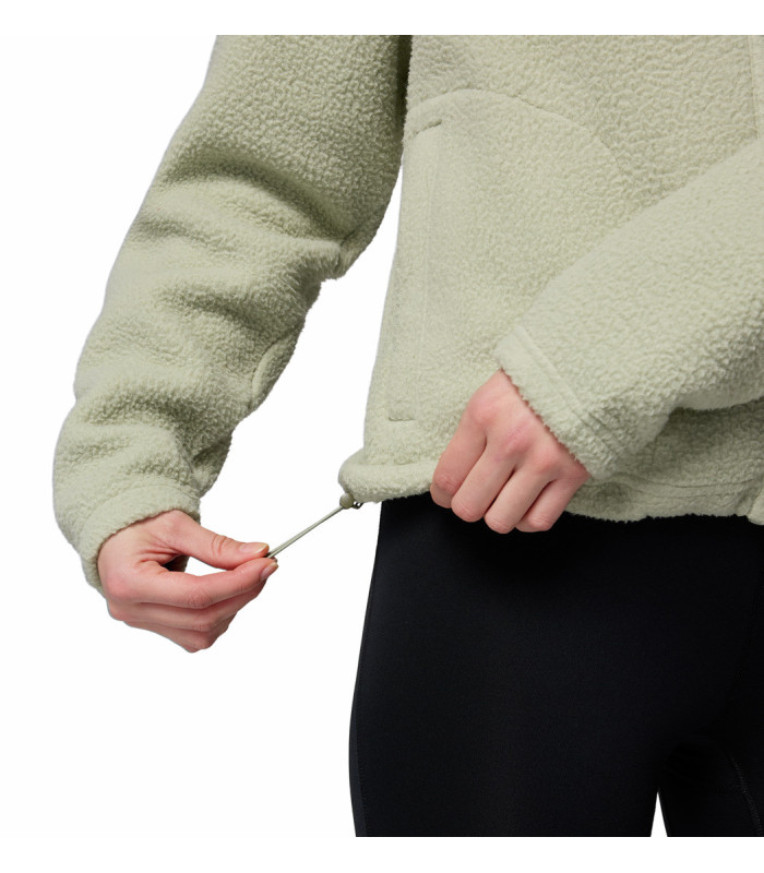 Columbia Γυναικεία Ζακέτα Jasper Ridge Pebbled Fleece Full Snap Safari- tokatlis.gr
