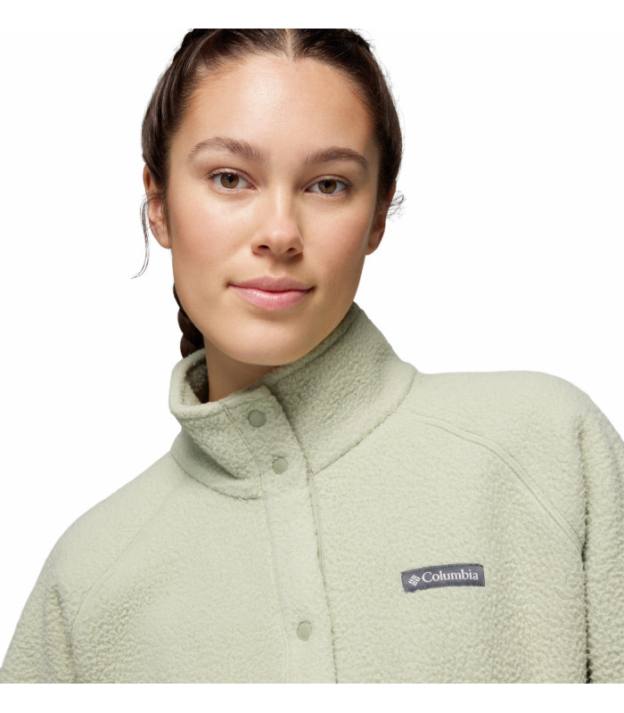 Columbia Γυναικεία Ζακέτα Jasper Ridge Pebbled Fleece Full Snap Safari- tokatlis.gr