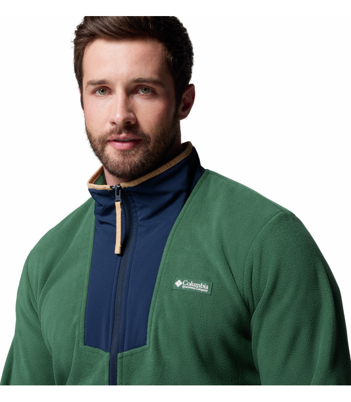Columbia Ανδρική Ζακέτα Sequoia Grove Full Zip Fleece Rain Forest, Collegiate Navy- tokatlis.gr