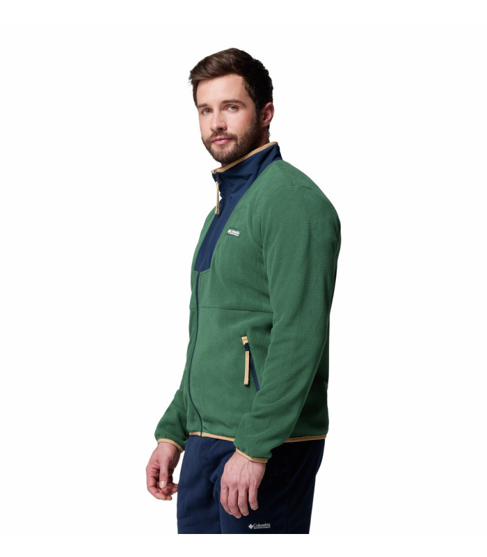 Columbia Ανδρική Ζακέτα Sequoia Grove Full Zip Fleece Rain Forest, Collegiate Navy- tokatlis.gr
