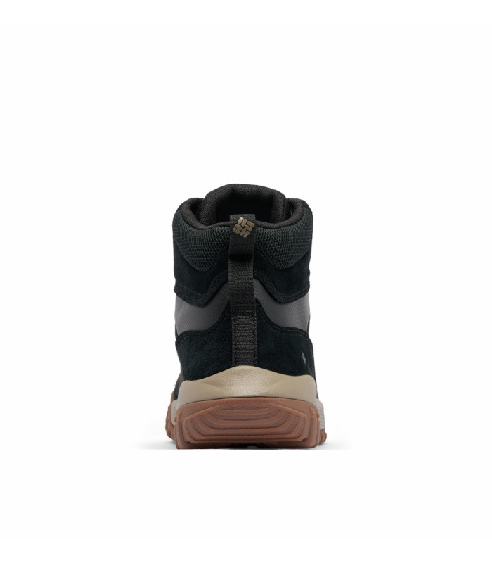 Columbia Γυναικεία Μποτάκια Burnsider Waterproof Boot Black, Wet Sand- tokatlis.gr