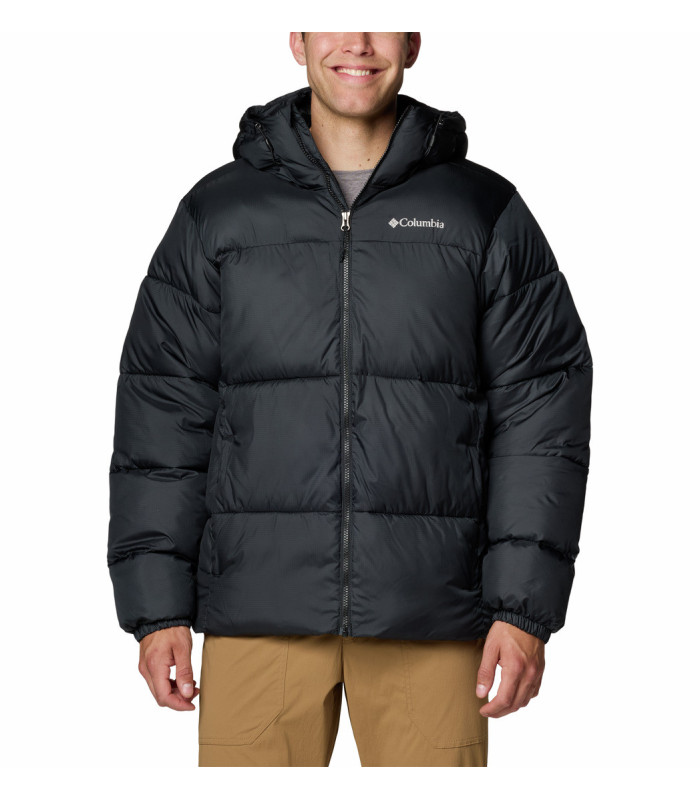 Columbia Ανδρικό Μπουφάν Puffect II Hooded Jacket Black- tokatlis.gr
