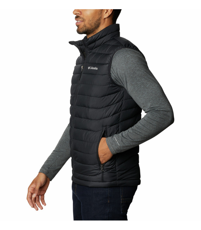 Columbia Ανδρικό Γιλέκο Powder Lite II Vest Black- tokatlis.gr