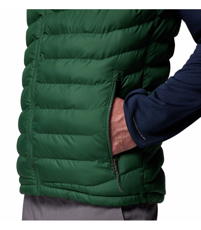 Columbia Ανδρικό Γιλέκο Powder Lite II Vest Rain Forest- tokatlis.gr