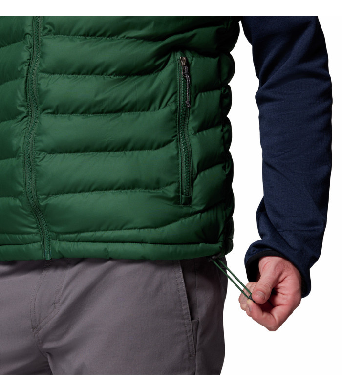 Columbia Ανδρικό Γιλέκο Powder Lite II Vest Rain Forest- tokatlis.gr
