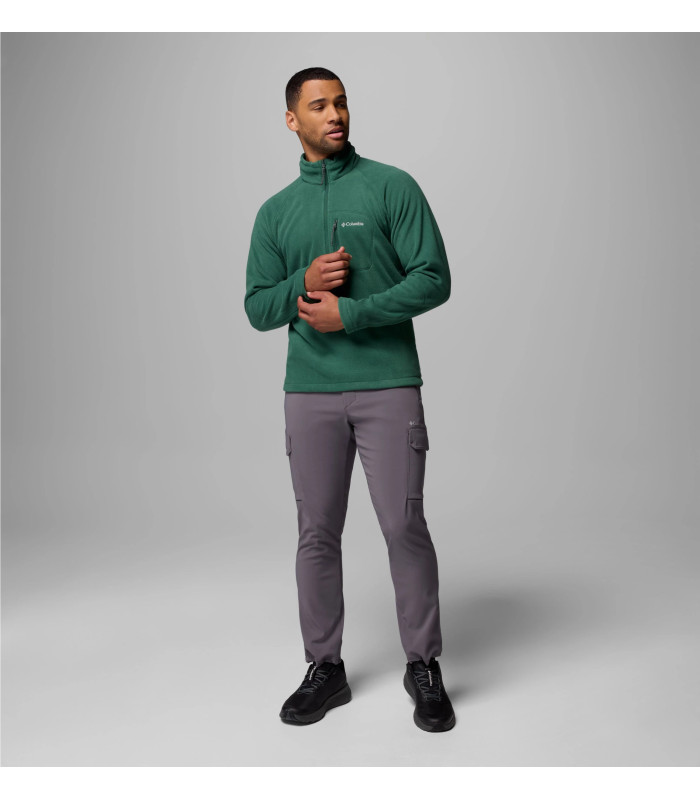 Columbia Ανδρική Μπλούζα Fast Trek III Half Zip Fleece Rain Forest - tokatlis.gr