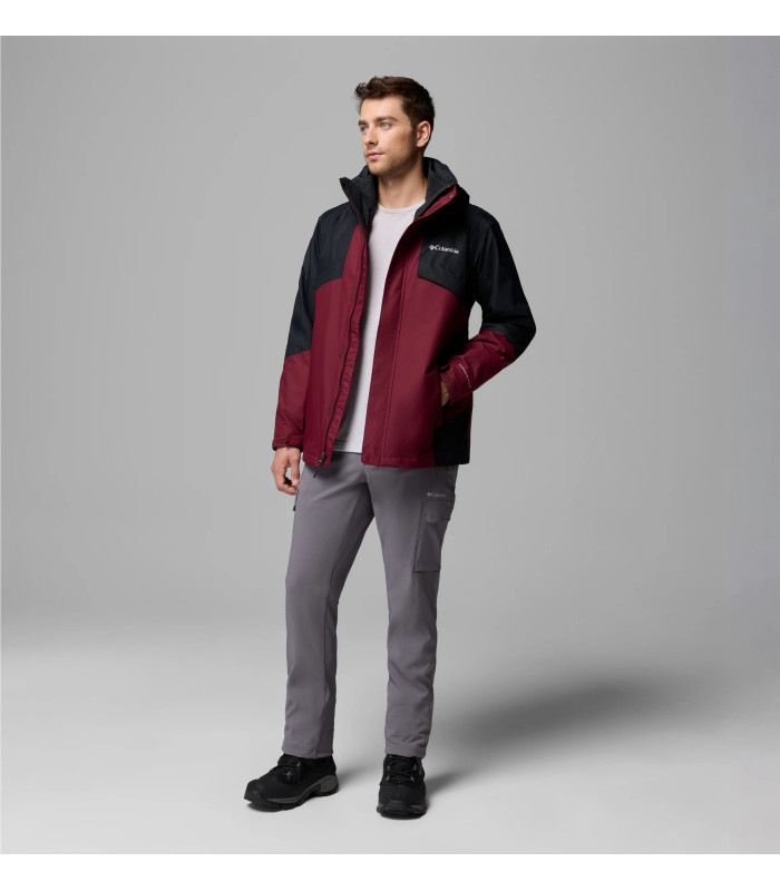Columbia Ανδρικό Μπουφάν Bugaboo™ III Fleece Interchange Jacket Rich Wine- tokatlis.gr