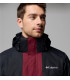 Columbia Ανδρικό Μπουφάν Bugaboo III Fleece Interchange Jacket Rich Wine- tokatlis.gr
