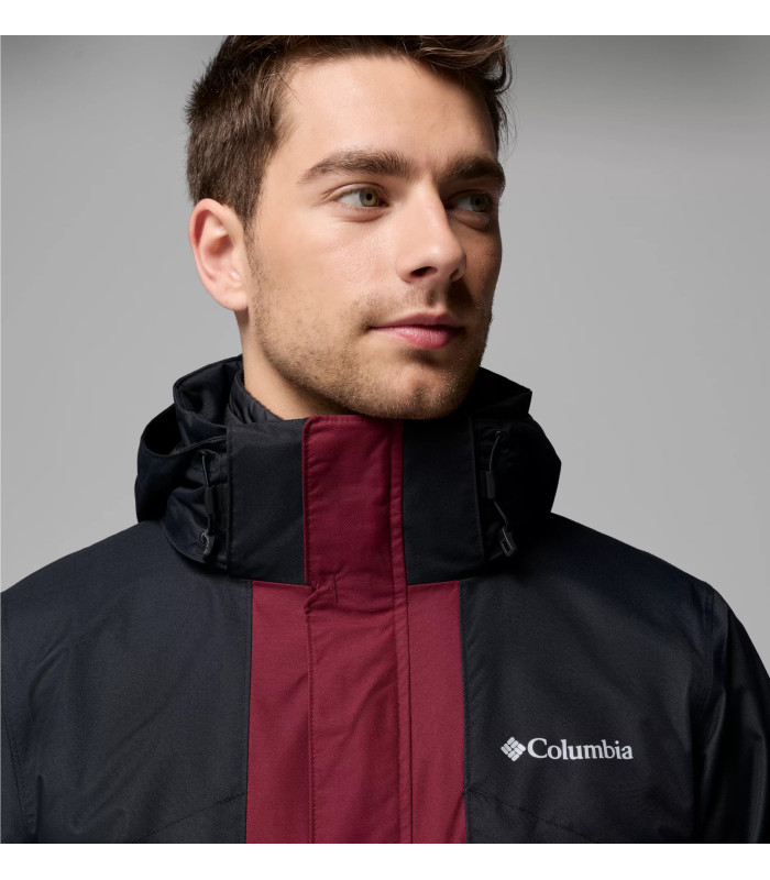 Columbia Ανδρικό Μπουφάν Bugaboo III Fleece Interchange Jacket Rich Wine- tokatlis.gr
