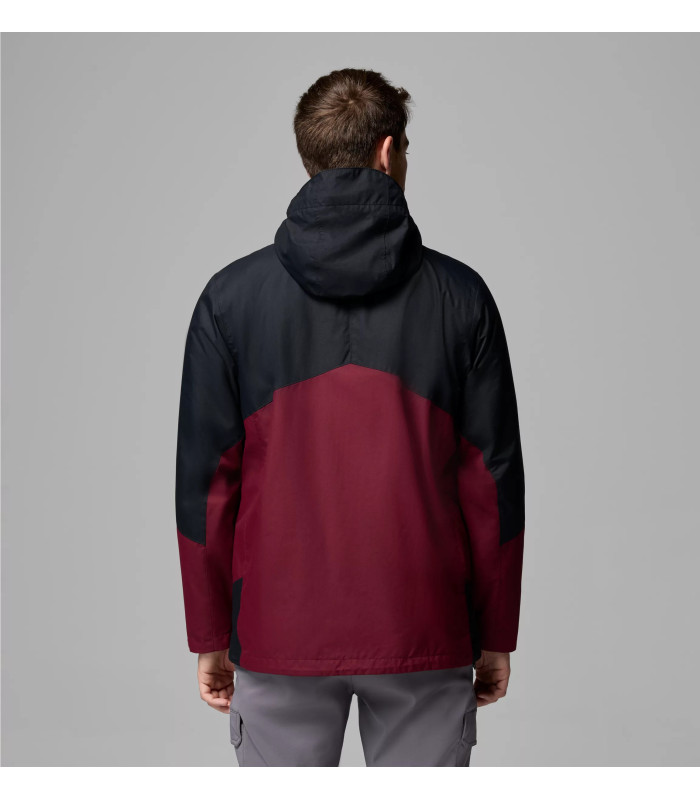 Columbia Ανδρικό Μπουφάν Bugaboo III Fleece Interchange Jacket Rich Wine- tokatlis.gr