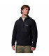 Columbia Ανδρική Ζακέτα Fast Trek Overlay Hooded Full Zip Black- tokatlis.gr