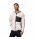 Columbia Ανδρική Ζακέτα Fast Trek™ Overlay Hooded Full Zip  Dark Stone, Black- tokatlis.gr