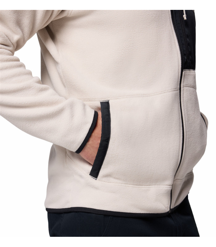 Columbia Ανδρική Ζακέτα Fast Trek Overlay Hooded Full Zip  Dark Stone, Black- tokatlis.gr