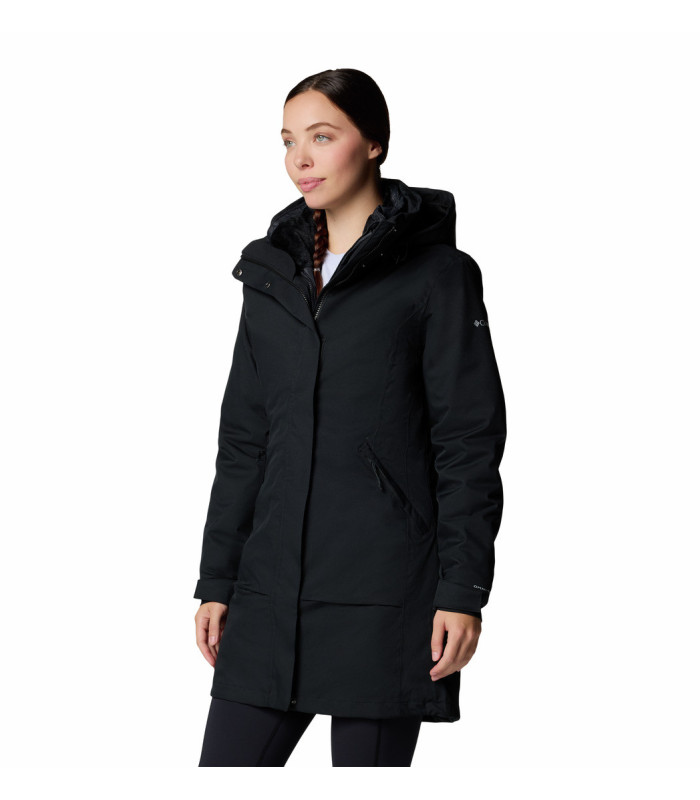 Columbia Γυναικείο Μπουφάν Pulaski II 3-in-1 Interchange Jacket Black - tokatlis.gr