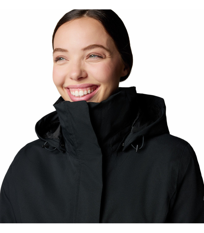 Columbia Γυναικείο Μπουφάν Pulaski II 3-in-1 Interchange Jacket Black - tokatlis.gr