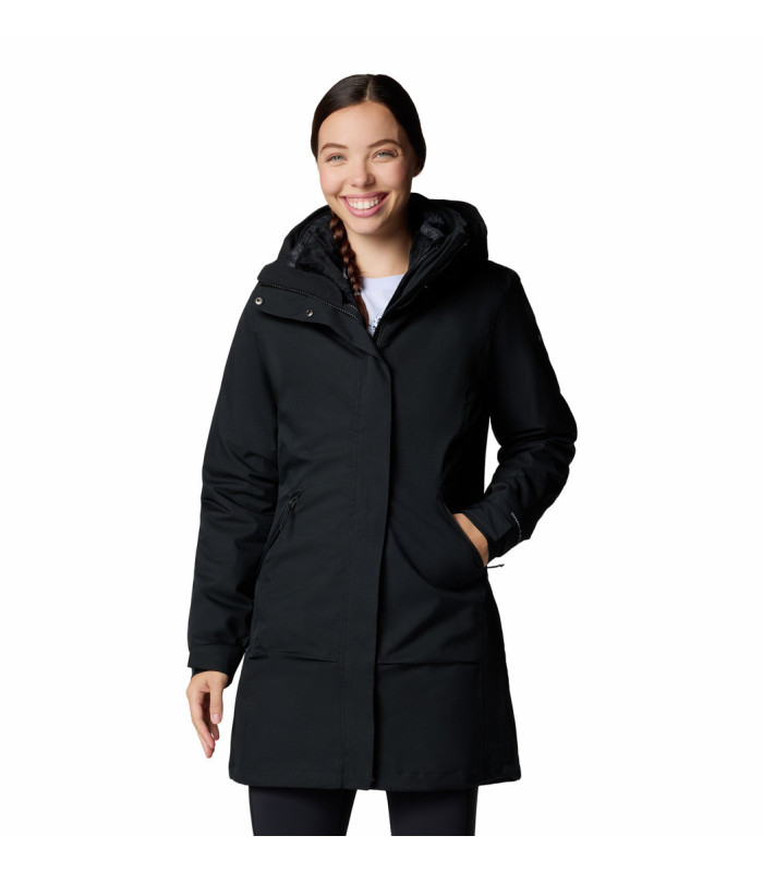 Columbia Γυναικείο Μπουφάν Pulaski II 3-in-1 Interchange Jacket Black - tokatlis.gr