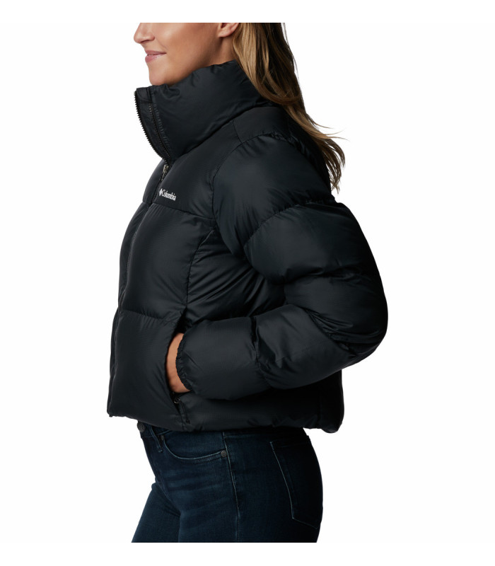 Columbia Γυναικείο Μπουφάν Puffect II Cropped Jacket Black - tokatlis.gr