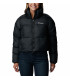 Columbia Γυναικείο Μπουφάν Puffect II Cropped Jacket Black - tokatlis.gr