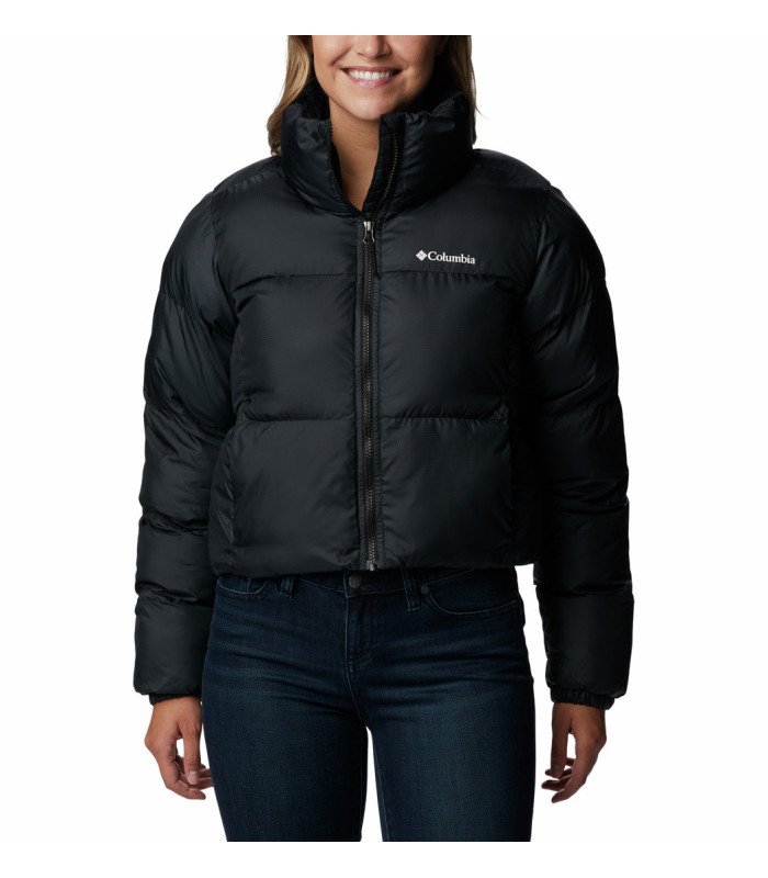 Columbia Γυναικείο Μπουφάν Puffect II Cropped Jacket Black - tokatlis.gr