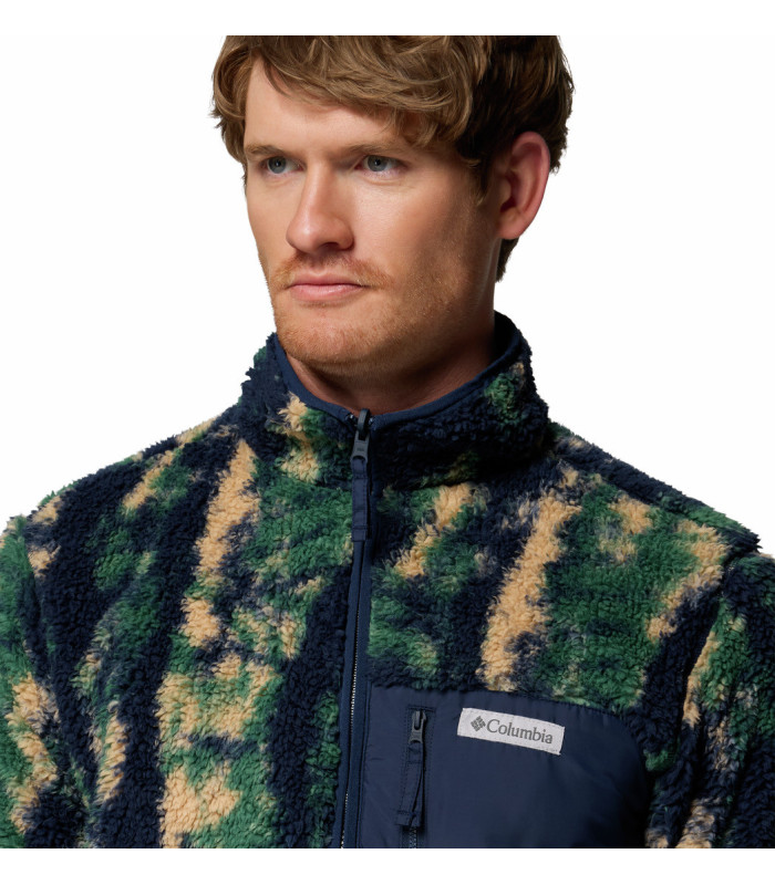 Columbia Ανδρική Ζακέτα Winter Pass Reversible Fleece Collegiate Navy, Tracks- tokatlis.gr