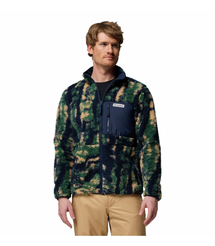 Columbia Ανδρική Ζακέτα Winter Pass Reversible Fleece Collegiate Navy, Tracks- tokatlis.gr