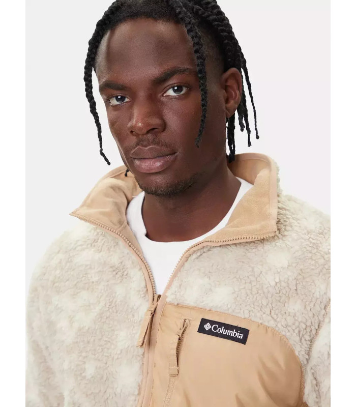 Columbia Ανδρική Ζακέτα Winter Pass Reversible Fleece Beige- tokatlis.gr
