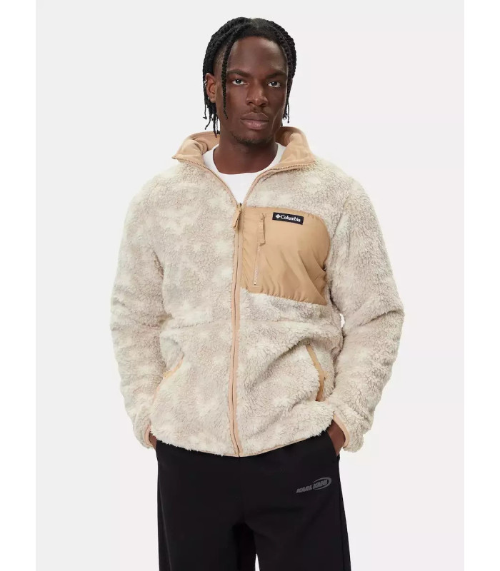 Columbia Ανδρική Ζακέτα Winter Pass Reversible Fleece Beige- tokatlis.gr