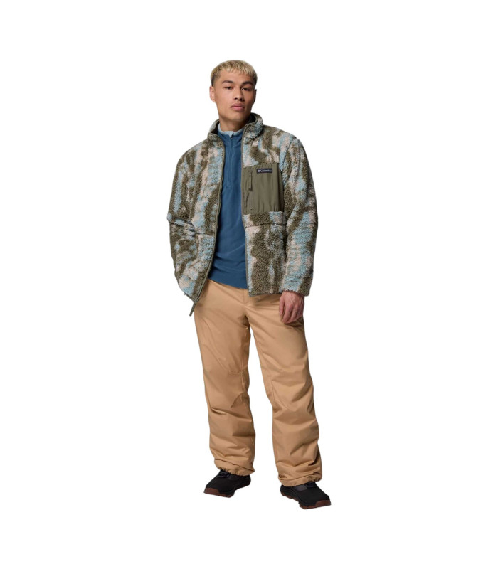 Columbia Ανδρική Ζακέτα Winter Pass Reversible Fleece Stone Green, Tracks- tokatlis.gr